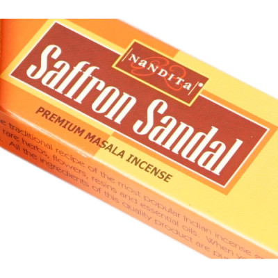 Nandita Saffron Sandal 15 грамм Шафрановый сандал