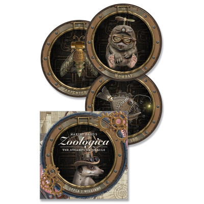 Карты Оракул Стимпанк Зоологика - Maxine Gadd's Zoologica: The Steampunk Oracle Cards