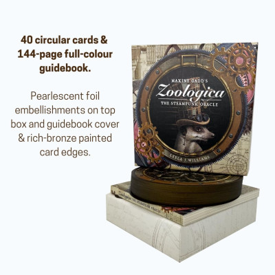 Карты Оракул Стимпанк Зоологика - Maxine Gadd's Zoologica: The Steampunk Oracle Cards
