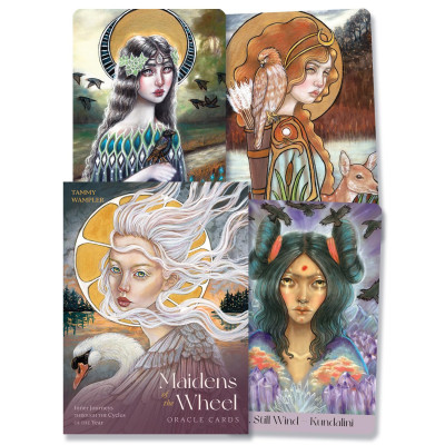 Карты Оракул Девы Колеса: Внутренние Путешествия через Циклы Года - Maidens of the Wheel Oracle Cards: Inner Journeys through the Cycles of the Year Карты Оракул Девы Колеса: Внутренние Путешествия через Циклы Года - Maidens of the Wheel Oracle Cards: Inner Journeys through the Cycles of the Year