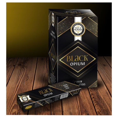 Аромапалочки MADE IN HEAVEN Black Opium 15 грамм Черный опиум