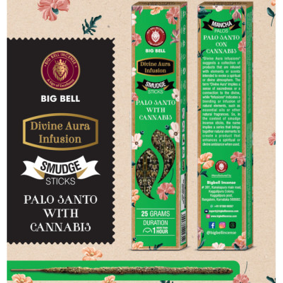 BIG BELL Smudge Palo Santo Cannabis 25 грамм Пало Санто Канабис