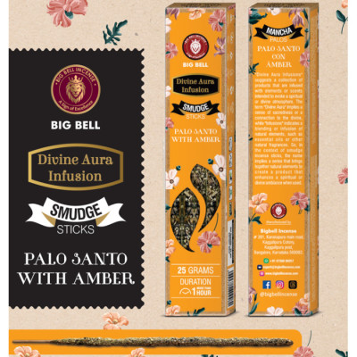 BIG BELL Smudge Palo Santo Amber 25 грамм Пало Санто Амбер