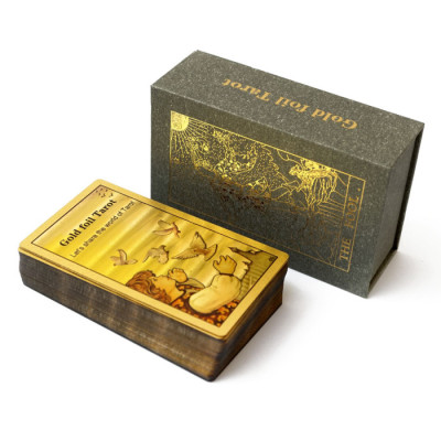 Карты Таро Уэйта Waite's Tarot Cards золотое рамочное Таро Zen Garden od-30449