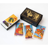 Карты Таро Уэйта Waite's Tarot Cards black черная коробка ZEN GARDEN od-30455