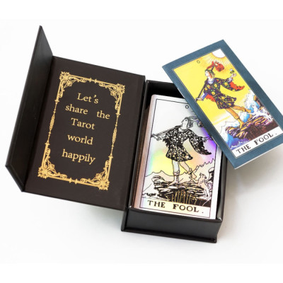 Карты Таро Уэйта Waite's Tarot Cards Пластик Black colour ZEN GARDEN od-30447