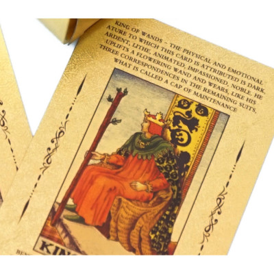 Карты Таро Уэйта Waite's Tarot Cards желтое золото Zen Garden od-30443