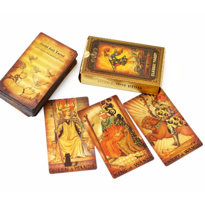 Карты Таро Уэйта Waite's Tarot Cards brown коричневые ZEN GARDEN od-30444