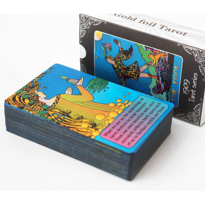Карты Таро Уэйта Waite's Tarot Cards голубые ZEN GARDEN od-30445