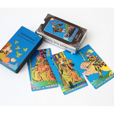 Карты Таро Уэйта Waite's Tarot Cards голубые ZEN GARDEN od-30445