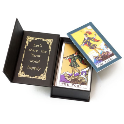 Карти Таро Уейта Waite's Tarot Cards Місяць Сонце на сорочці Zen Garden