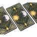 Карти Таро Уейта Waite's Tarot Cards Місяць Сонце на сорочці Zen Garden