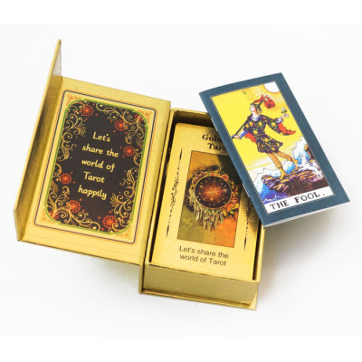 Карты Таро Уэйта Waite's Tarot Cards с подсказками Zen Garden od-30459