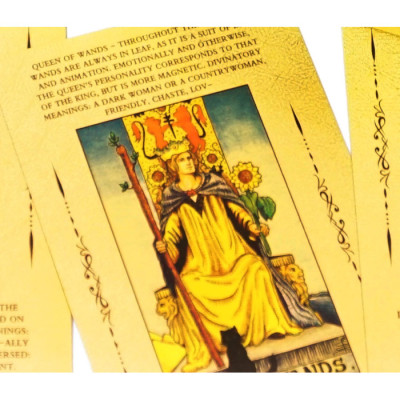 Карты Таро Уэйта Waite's Tarot Cards с подсказками Zen Garden od-30459