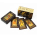 Карты Таро Уэйта Waite's Tarot Cards учебные золото на черном Zen Garden od-30460