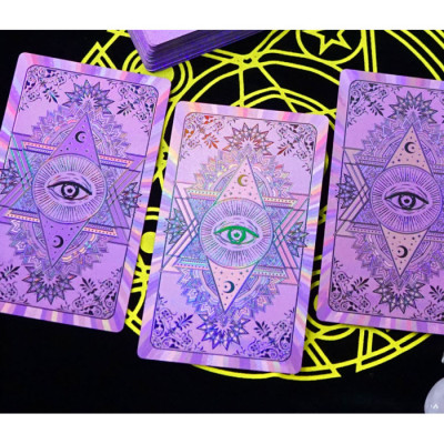 Набор с картами Таро Gold foil Tarot Violet