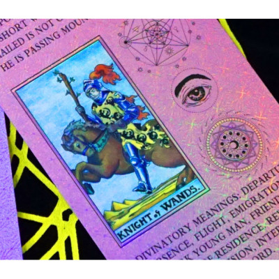 Набор с картами Таро Gold foil Tarot Violet