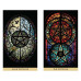 Карты Таро Витражей: Освещённое Путешествие Сквозь Карты - The Stained Glass Tarot: An Illuminated Journey through the Cards. Destiny Books
