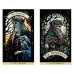 Карты Таро Витражей: Освещённое Путешествие Сквозь Карты - The Stained Glass Tarot: An Illuminated Journey through the Cards. Destiny Books