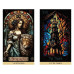Карты Таро Витражей: Освещённое Путешествие Сквозь Карты - The Stained Glass Tarot: An Illuminated Journey through the Cards. Destiny Books