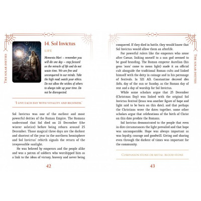Карты Оракул Королевы Солнца - Queen Of The Sun Oracle. Rockpool Publishing