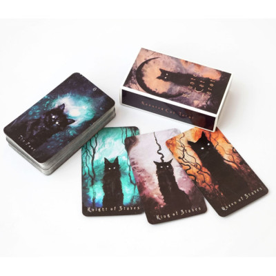 Карти Таро Примарного кота (Haunted cat Tarot)