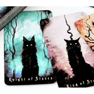 Карти Таро Примарного кота (Haunted cat Tarot)