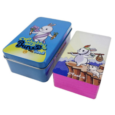 Карты Таро Пухлой Булочки розовая рубашка (Chubby Bunny Tarot) od-30521