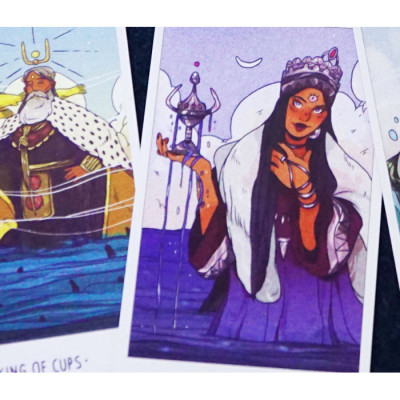 Карты Таро Белого Божества (White Numen Tarot) od-30523