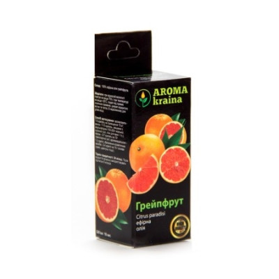 Ефірна олія грейпфрут 5 мл. Aroma Kraina