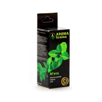 Ефірна олія перцевої м'яти 20мл. Aroma Kraina