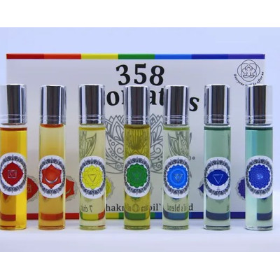 7 чакр набір аромамасел 358 aromatics