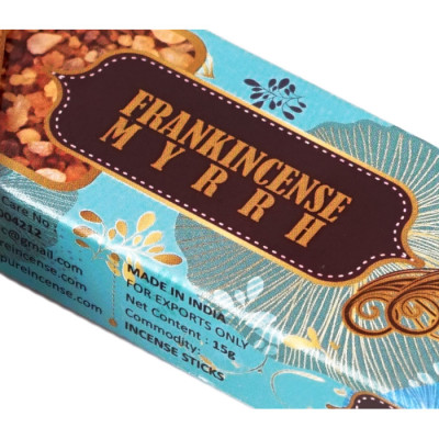 Ароматические палочки Ладан с Миррой Made in Heaven Frankincense Myrrh