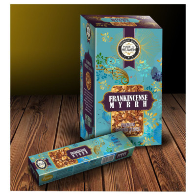 Ароматические палочки Ладан с Миррой Made in Heaven Frankincense Myrrh