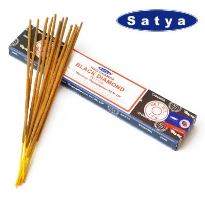 Ароматические палочки Черный бриллиант Satya Black Diamond