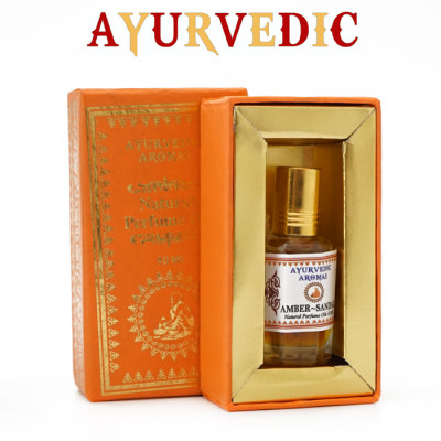 Парфумерна олія Амбр Сандал Ayurvedic Amber Sandal 10ml