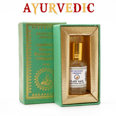 Парфумерна олія Мускатна шавлія Ayurvedic Clary sage 10ml.