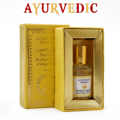 Парфумерна олія Білий Муск Ayurvedic White Musk 10ml.