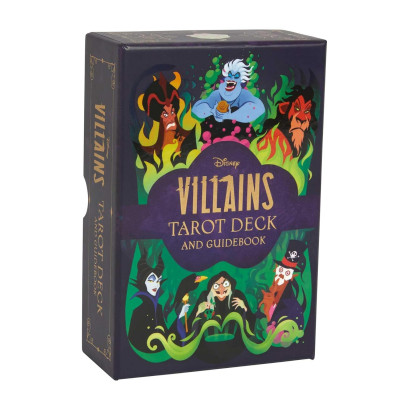 Disney Villains Tarot Deck and Guidebook - Колода та путівник Таро "Лиходії Діснея"