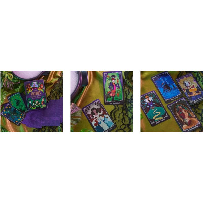 Disney Villains Tarot Deck and Guidebook - Колода та путівник Таро "Лиходії Діснея"