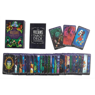 Disney Villains Tarot Deck and Guidebook - Колода та путівник Таро "Лиходії Діснея"