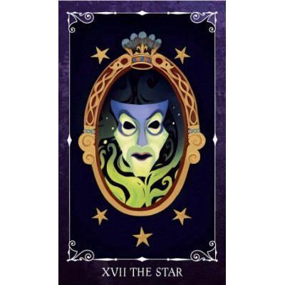 Disney Villains Tarot Deck and Guidebook - Колода та путівник Таро "Лиходії Діснея"