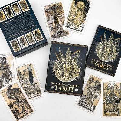 Карти Таро Середньовічне Пір'я - The Medieval Feathers Tarot