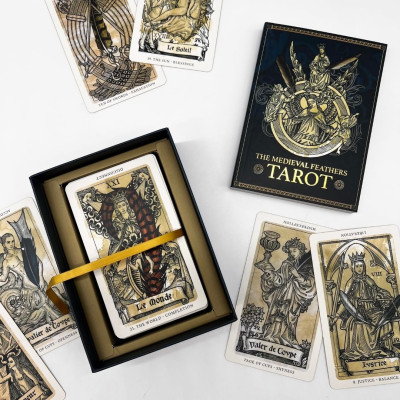 Карти Таро Середньовічне Пір'я - The Medieval Feathers Tarot