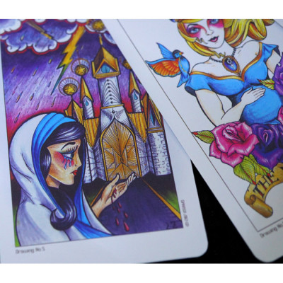 Карти Таро Тату Вісім монет (Eight Coins' Tattoo Tarot)