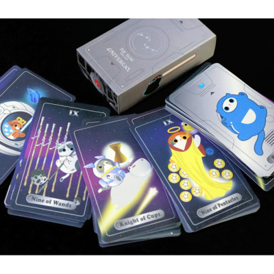 Карти Таро Инь Ян Кот Универкот (Yin Yang Cat Univercat Tarot) od-30698