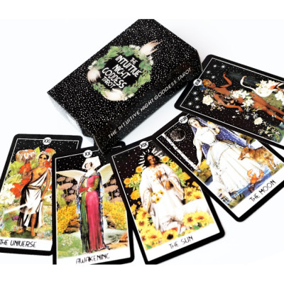 Карти Таро Інтуїтивне Таро Нічної Богині (The Intuitive Night Goddess Tarot)