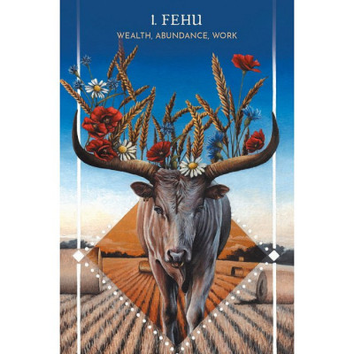 Карти Руни: Путівник тварин - Animal Guide Rune Cards. Blue Angel