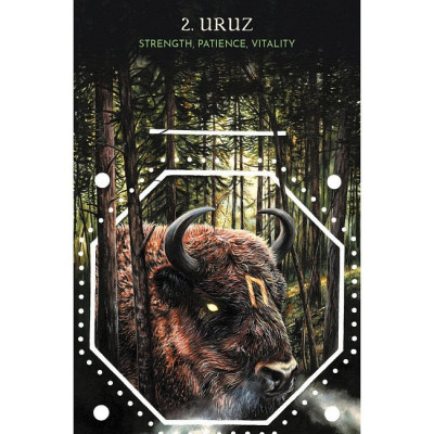 Карти Руни: Путівник тварин - Animal Guide Rune Cards. Blue Angel