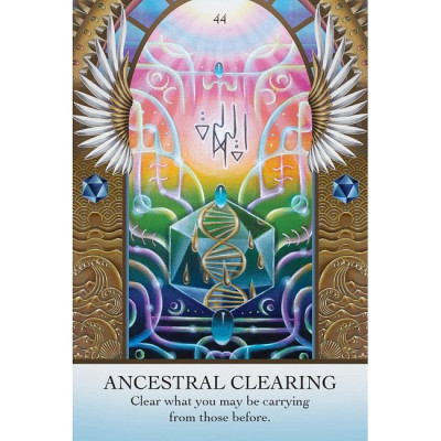 Карти Оракул Лікуючих Світлових Кодів - Light Code Apothecary Oracle. Blue Angel